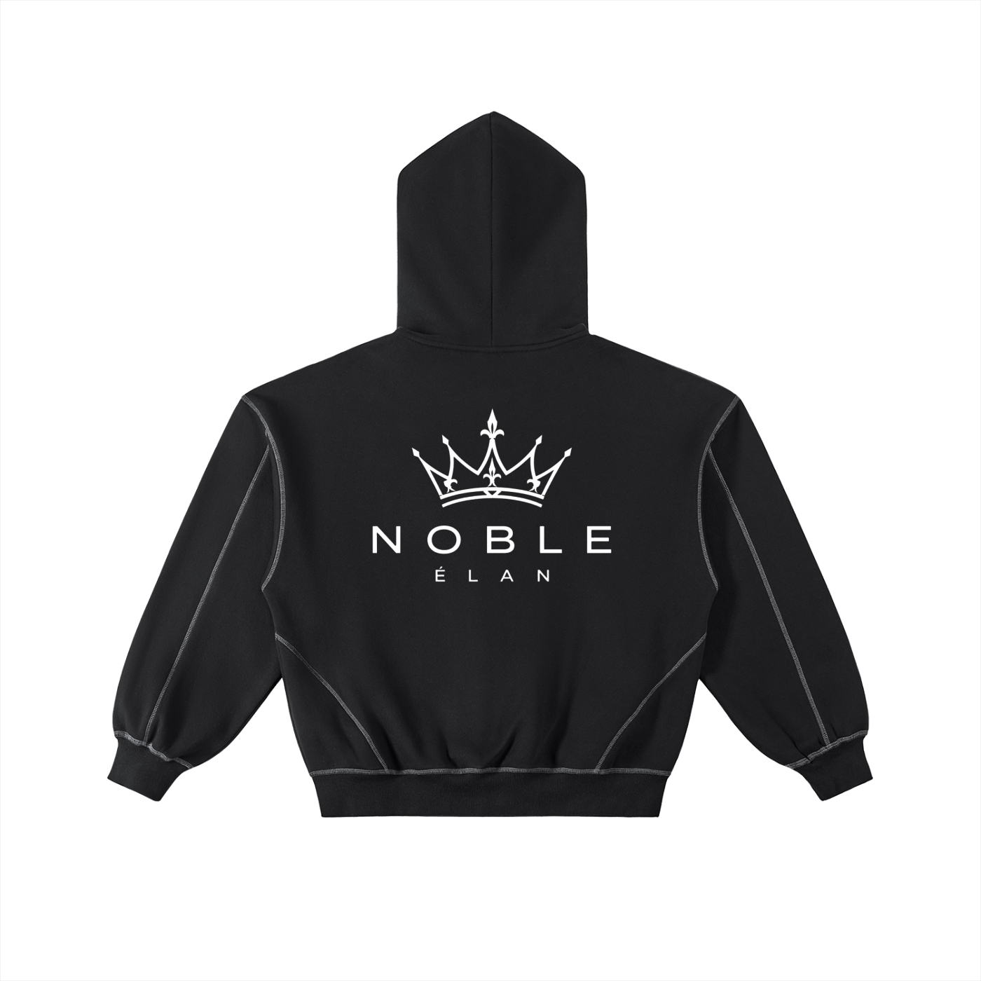 NOBLE ÉLAN Hood — Cropped Zip