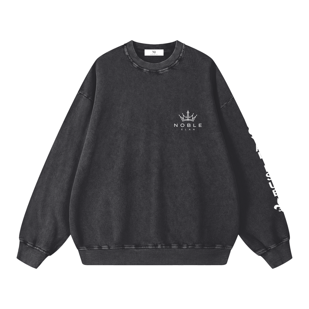 NOBLE ÉLAN Crew — Washed Heavyweight