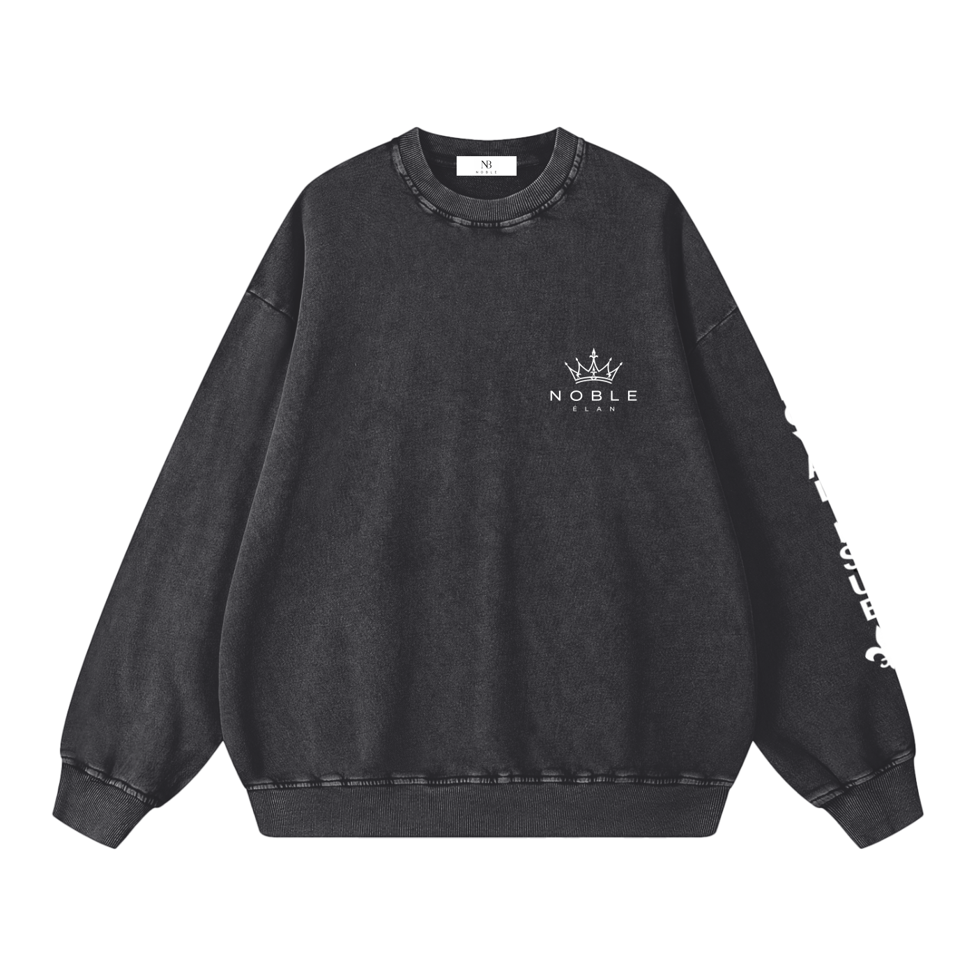 NOBLE ÉLAN Crew — Washed Heavyweight