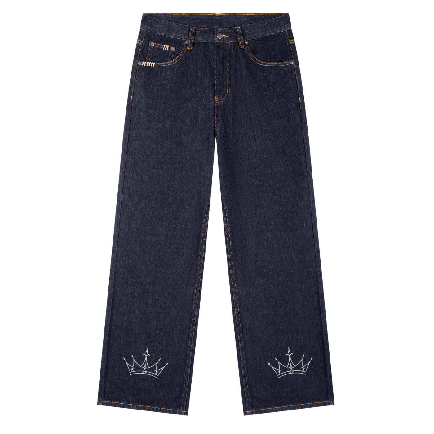 NOBLE ÉLAN Crown Denim — Loose Fit