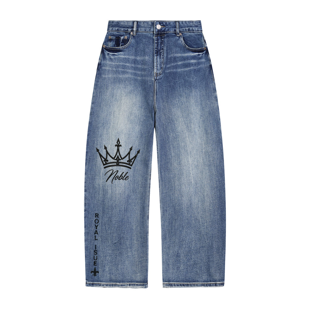 NOBLE Crown Crop — Bodycon Tee