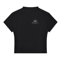 NOBLE Crown Crop — Bodycon Tee