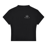 NOBLE Crown Crop — Bodycon Tee