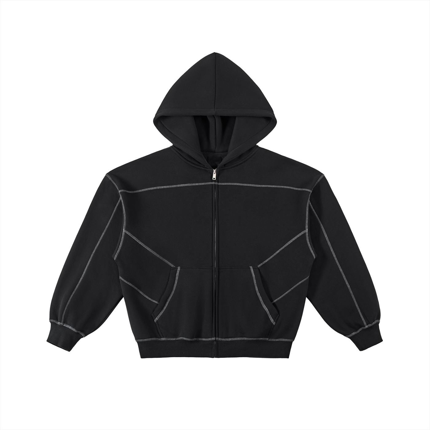 NOBLE ÉLAN Hood — Cropped Zip